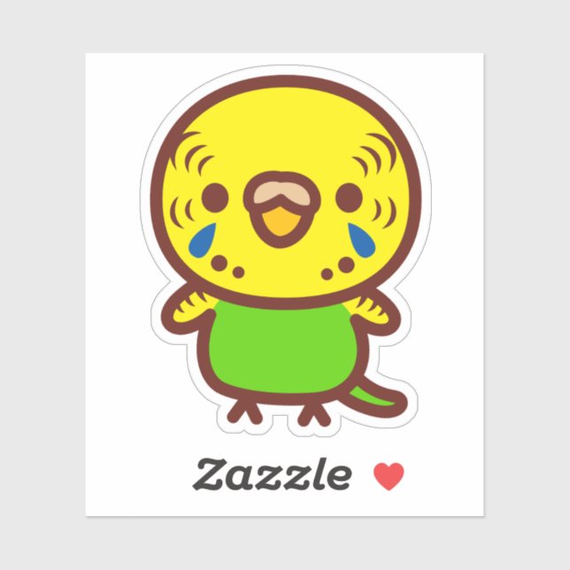 Budgerigar / Normal female Sticker (Sheet)