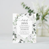 Budget 2022 Eucalyptus Graduation Floral Roses (Standing Front)