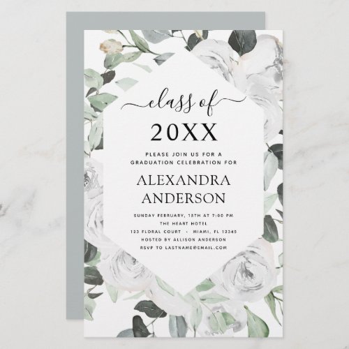 Budget 2022 Eucalyptus Graduation Floral Roses