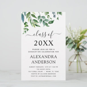 Budget 2022 Graduation Botanical Greenery