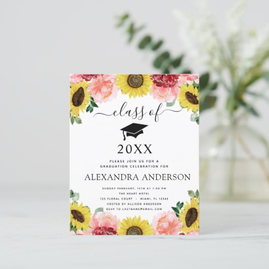 Budget 2022 Graduation Sunflower Country (Standing Front)