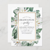 Budget 2022 Tropical Graduation Magnolia Floral (Front/Back)