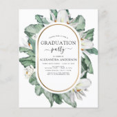 Budget 2022 Tropical Graduation Magnolia Floral (Front)