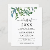 Budget 2023 Graduation Botanical Greenery (Front/Back)