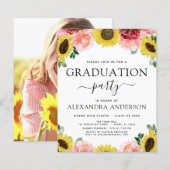 Budget 2023 Graduation Sunflower Photo Country (Front/Back)