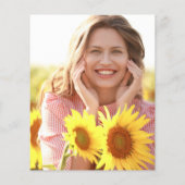 Budget 2023 Graduation Sunflower Photo Country (Back)