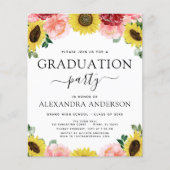 Budget 2023 Graduation Sunflower Photo Country (Front)