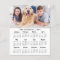Budget 2027 Custom Photo 12 Month Calendar Card