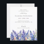 BUDGET 21st Birthday July Birth Month Flower<br><div class="desc">Create a beautiful summer birthday theme for your July celebration around July's Birth Flower - Blue Larkspur. Larkspur is also known as Delphinium.</div>