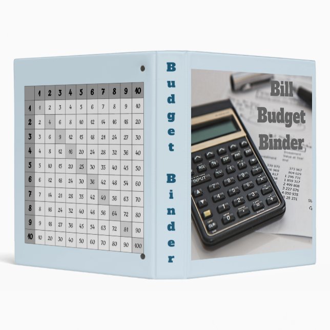 Budget 3 Ring Binder (Background)