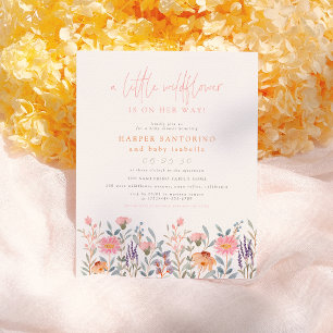 Budget A Little Wildflower Boho Girl Baby Shower