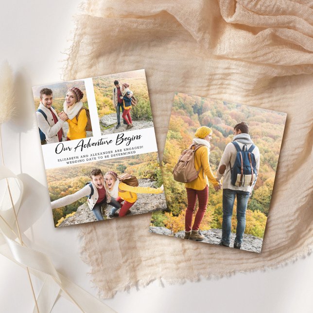 Budget Adventure Photo Engagement Announcement (Creator Uploaded)