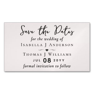 Budget Affordable Save the Date Magnets