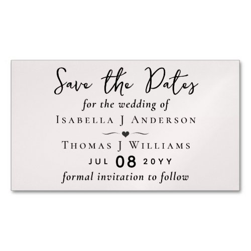Budget Affordable Save the Date Magnets