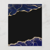 Budget Agate Graduation Class of 2022 Navy Blue (Back)