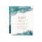 Budget Agate Turquoise Baby Shower Teal Gold