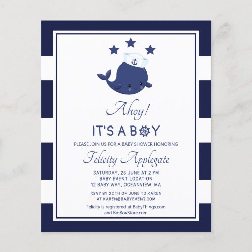 Budget AHoy Its A Boy Nuatical Baby Shower 