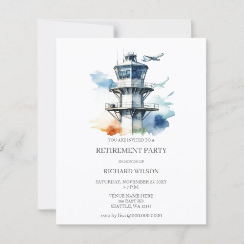 Budget Air Traffic Controller Retirement Party 