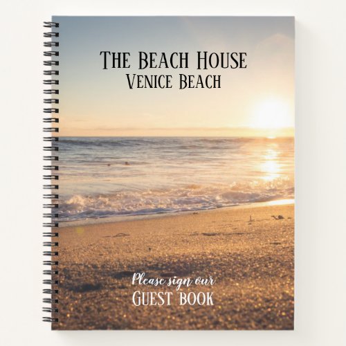 BUDGET Airbnb Beach House Photo Guest Book