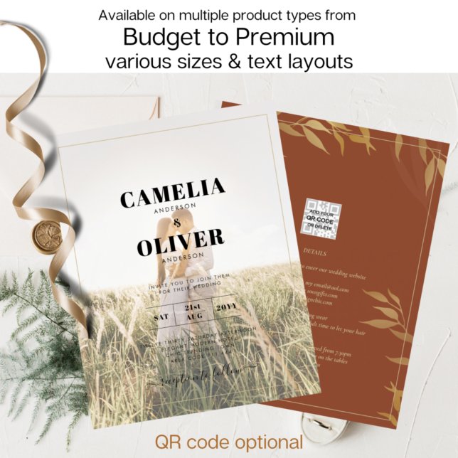 Budget All-in-1 Rustic Terracotta GOLD Wedding (Creator Uploaded)