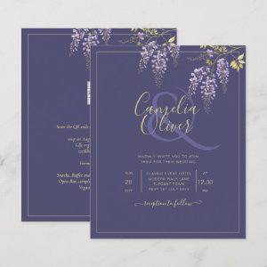 BUDGET All-In-1 Wisteria Dusty Purple Gold Wedding