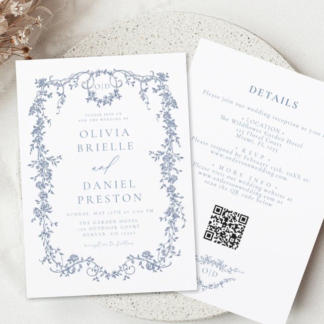 Budget All In One French QR Code Wedding (Creator Uploaded)