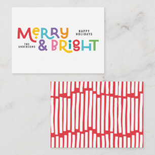 budget All is bright bright Christmas twinkle Note Card