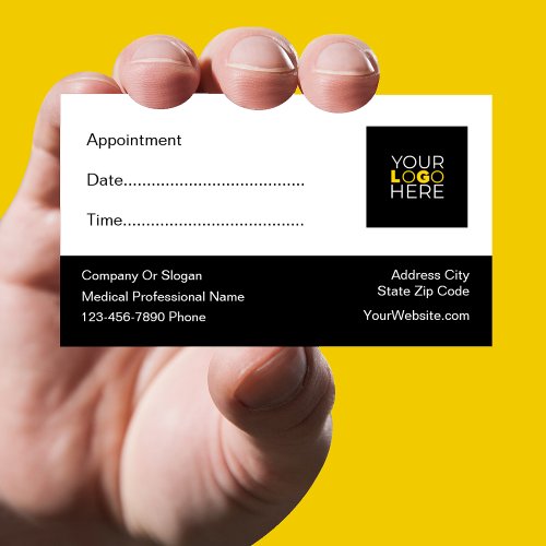 Budget Appointment Logo Template Business Card
