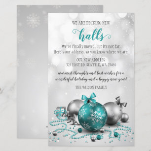 Budget Aqua Decking New Halls Moving Holiday Card