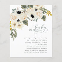 Budget Baby in Bloom Baby Shower Invitation