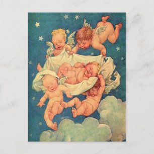 budget BABY SHOWER Invitation Postcard