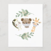 Budget Baby Shower Sprinkle Woodland Eucalyptus (Back)