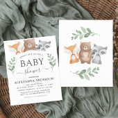 Budget Baby Shower Woodland Eucalyptus