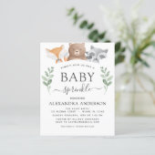 Budget Baby Sprinkle Shower Woodland Eucalyptus (Standing Front)