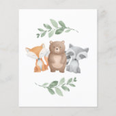 Budget Baby Sprinkle Shower Woodland Eucalyptus (Back)