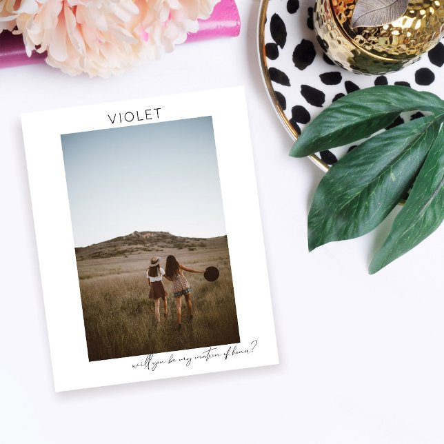 Budget Be My Matron of Honor Photo Proposal Scri V (Creator Uploaded)