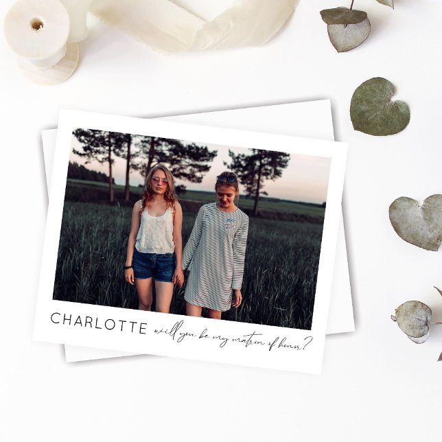 Budget Be My Matron of Honor Photo Proposal Script (Creator Uploaded)