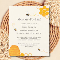 Budget Bee Baby Shower Invitation