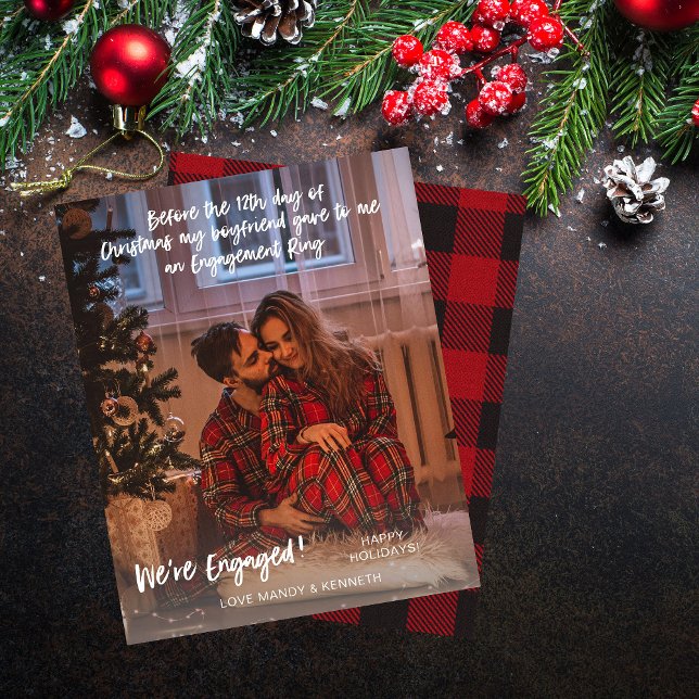 Budget Before 12th of Christmas Engaged Photo (Creator Uploaded)