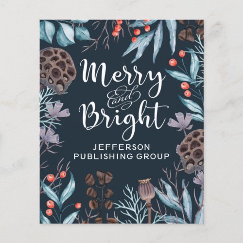 Budget Berries Merry and Bright Holiday Card