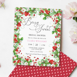 Budget Berry Sweet Bridal Shower