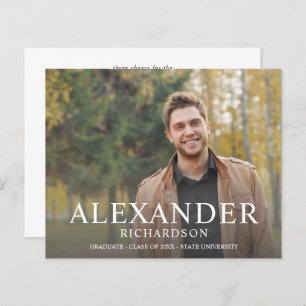 Budget Big Mod Name Photo Graduation Announce