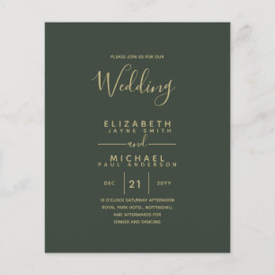 Budget Bilingual Spanish BODA English Wedding