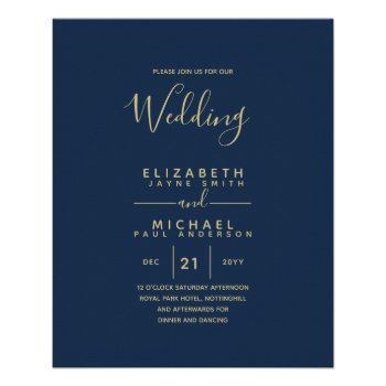 BUDGET Bilingual Spanish Boda English Wedding Flyer