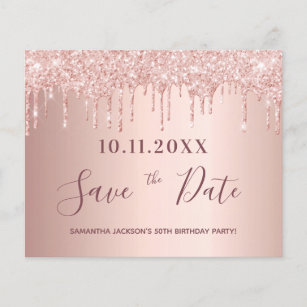 21st Birthday Save The Date Cards Zazzle