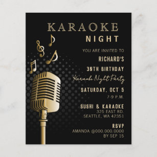 Music Show Invitations & Invitation Templates | Zazzle