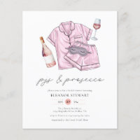 Budget Blush Pink PJs & Prosecco Bridal Shower