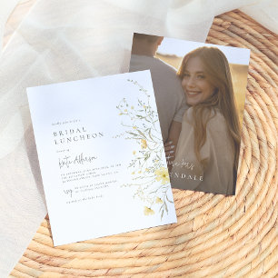 Budget Bohemian Wildflower Bridal Shower Photo