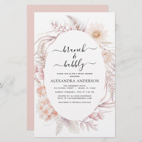 Budget Boho Brunch  Bubbly Bridal Shower