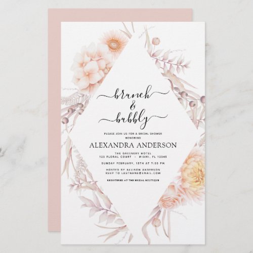 Budget Boho Brunch  Bubbly Bridal Shower 